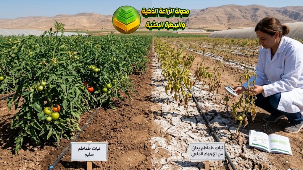 الإجهاد الملحي للنبات