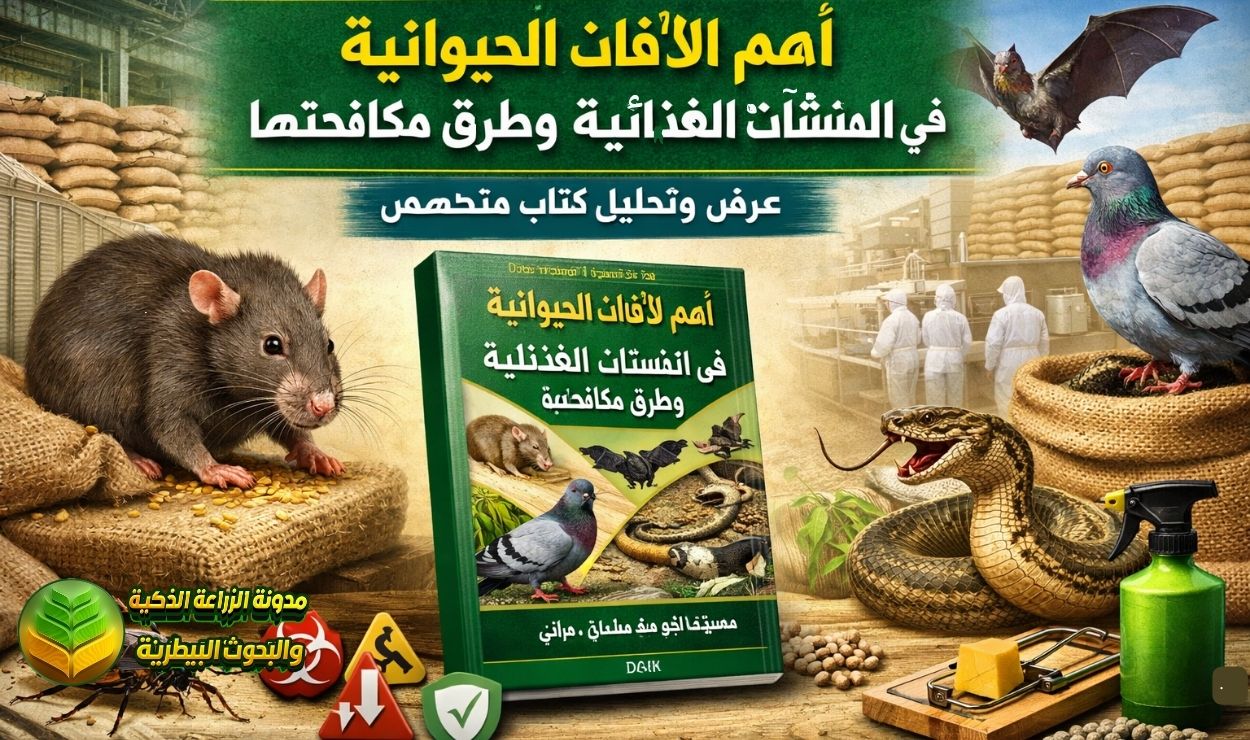 كتاب أهم الآفات الحيوانية في المنشآت الغذائية: دليل شامل للمكافحة والوقاية