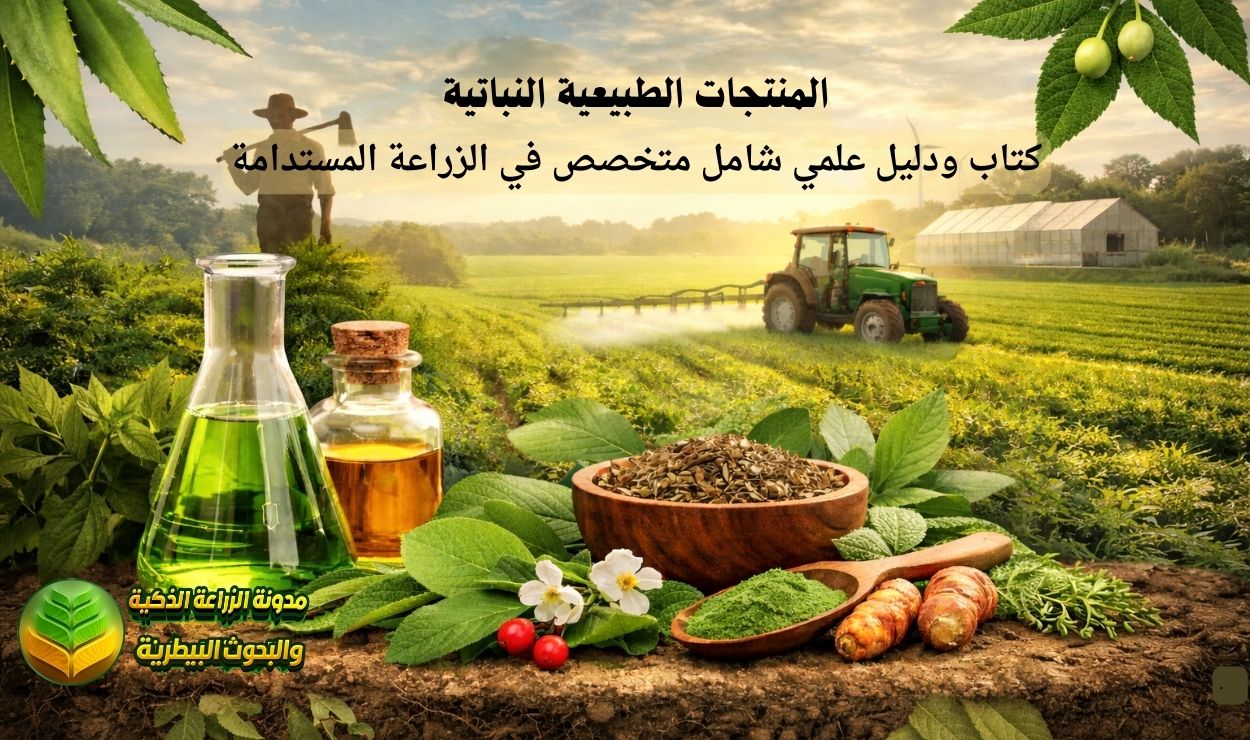 المنتجات الطبيعية النباتية: كتاب ودليل علمي شامل متخصص في الزراعة المستدامة