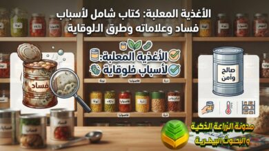 الأغذية المعلبة: كتاب شامل لأسباب فساد وعلاماته وطرق الوقاية