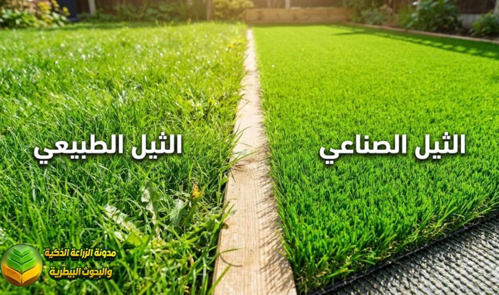 الثيل الصناعي والثيل الطبيعي