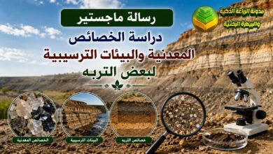 الخصائص المعدنية والبيئات الترسيبية للترب: دراسة أكاديمية لإدارة خصوبة الأراضي