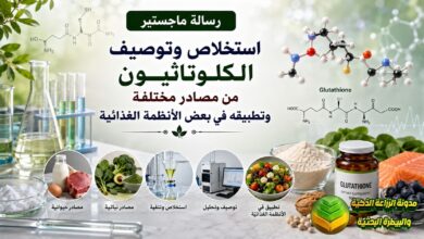 استخلاص الكلوتاثيون وحفظ الأغذية: دراسة أكاديمية لاستبدال مضادات الأكسدة الصناعية