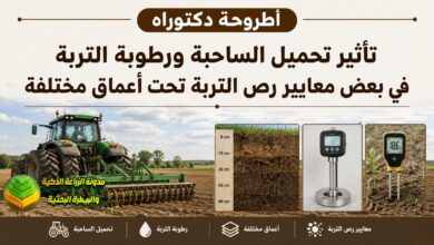 تحميل الساحبة والرطوبة في معايير رص التربة: دراسة لحماية البساتين وتحسين الإنتاجية