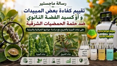 مكافحة حلمة الحمضيات: استخدام تقنية النانو والبدائل الحيوية في حماية أشجار البيزيا والخروع