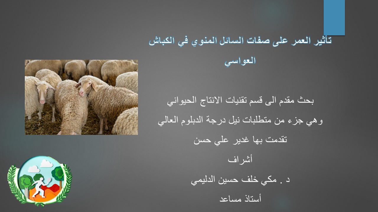 تأثير العمر على صفات السائل المنوي في الكباش العواسي هو موضوع يتطلب اهتمامًا خاصًا في مجال تربية الحيوانات وإنتاج اللحوم. يعتبر السائل المنوي أحد العوامل الرئيسية التي تحدد نجاح عمليات التلقيح الصناعي ودورة الإنتاج في الأغنام. ومع تقدم العمر، تتغير الصفات الفيزيائية والكيميائية للسائل المنوي، مما يؤثر بشكل مباشر على خصوبة الكباش وقدرتها على الإنجاب. في هذا المقال، سنستعرض كيف يؤثر العمر على جودة السائل المنوي لدى الكباش العواسي، ونناقش النتائج التي توصلت إليها الأبحاث في هذا المجال. من خلال فهم هذه العلاقة، يمكن للمربين تحسين استراتيجيات التلقيح وزيادة كفاءة الإنتاج. دعونا نغوص في هذه الدراسة المعقدة لنكشف عن الروابط الخفية بين العمر وجودة السائل المنوي.