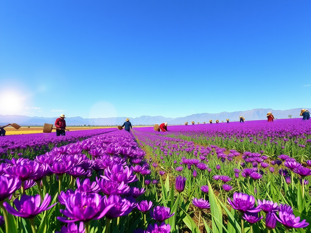 زراعة نبات الزعفران