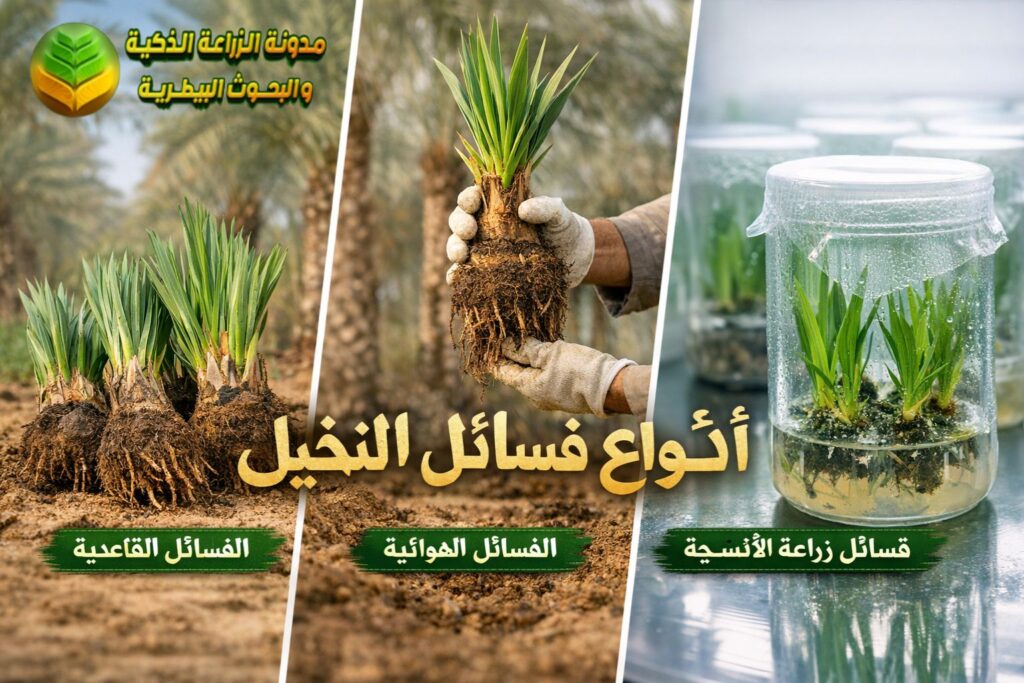 أنواع فسائل النخيل