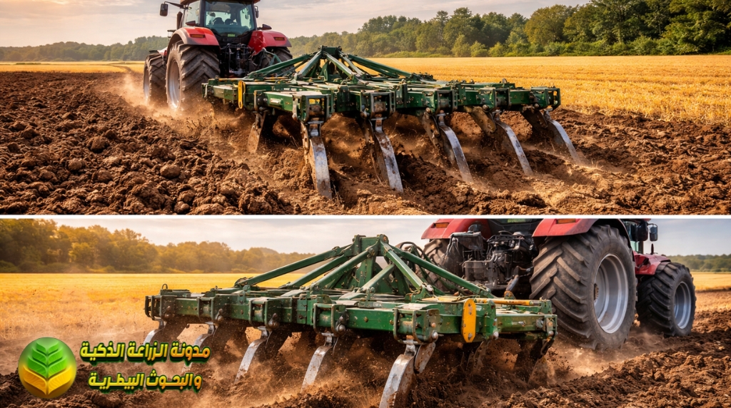 المحراث تحت التربة