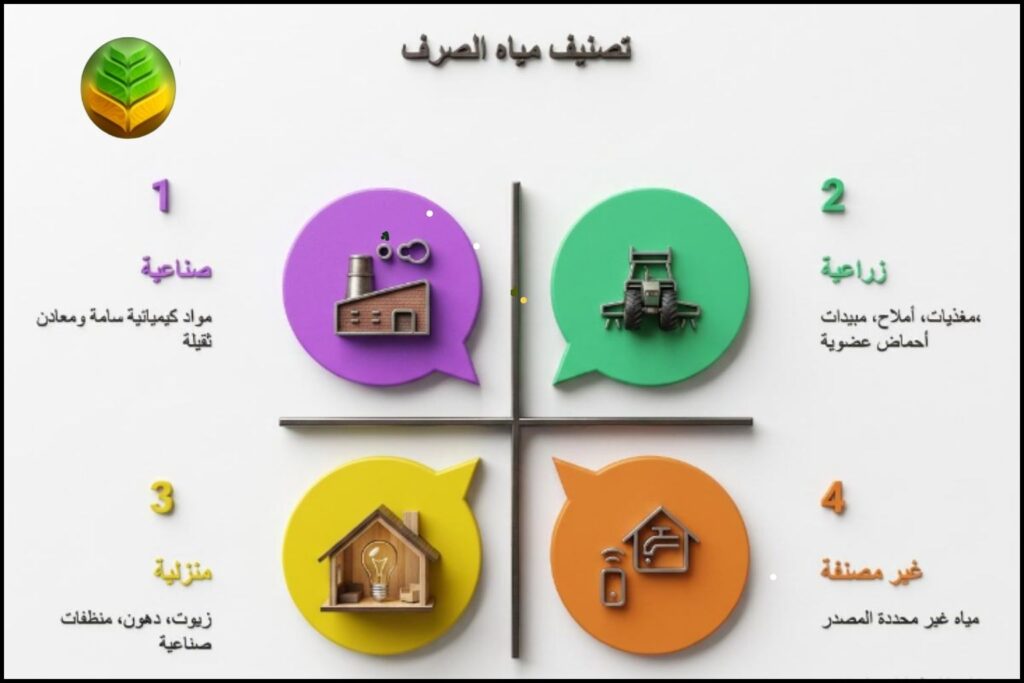 تصنيف مياه الصرف