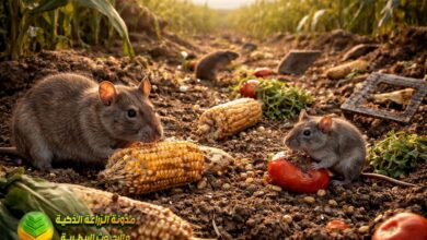 القوارض في الزراعة: أخطر الآفات الصامتة وطرق مكافحتها الحديثة