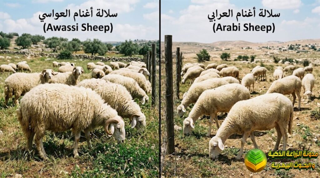 الأغنام العواسية والعرابية