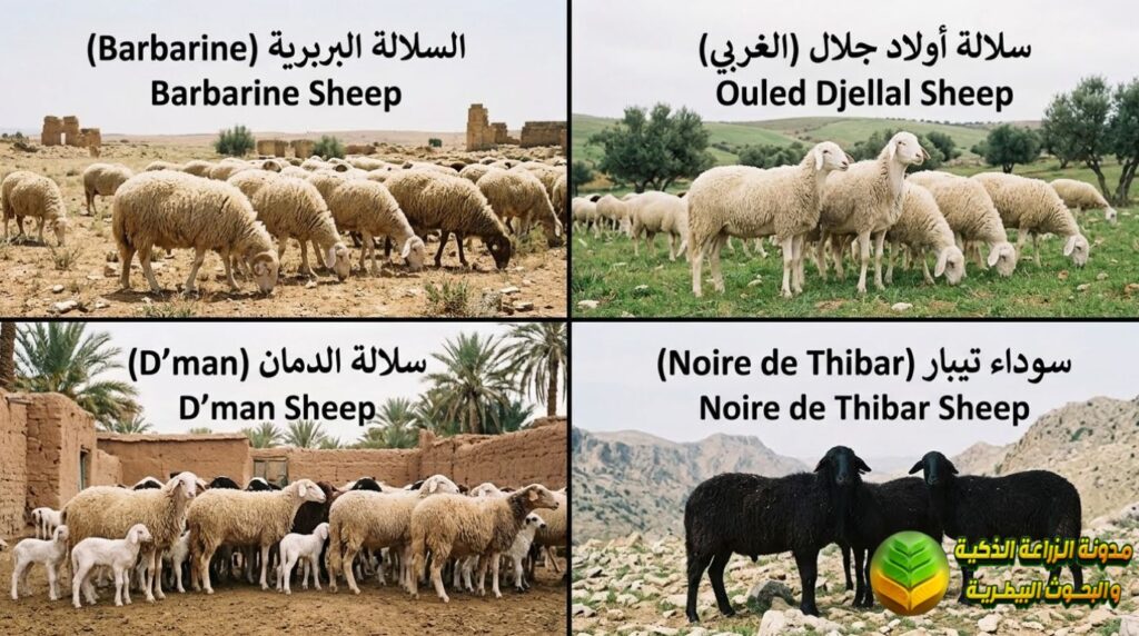 سلالات المغرب العربي (تونس، الجزائر، المغرب)