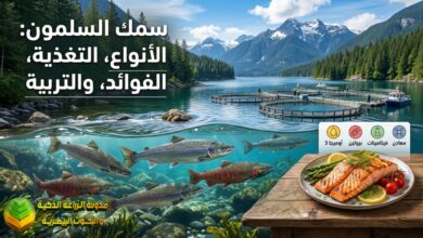 سمك السلمون: الأنواع، التغذية، الفوائد، والتربية