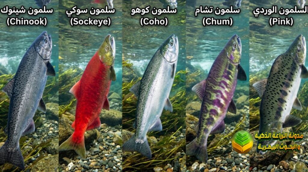 سلمون المحيط الهادئ (Pacific Salmon)