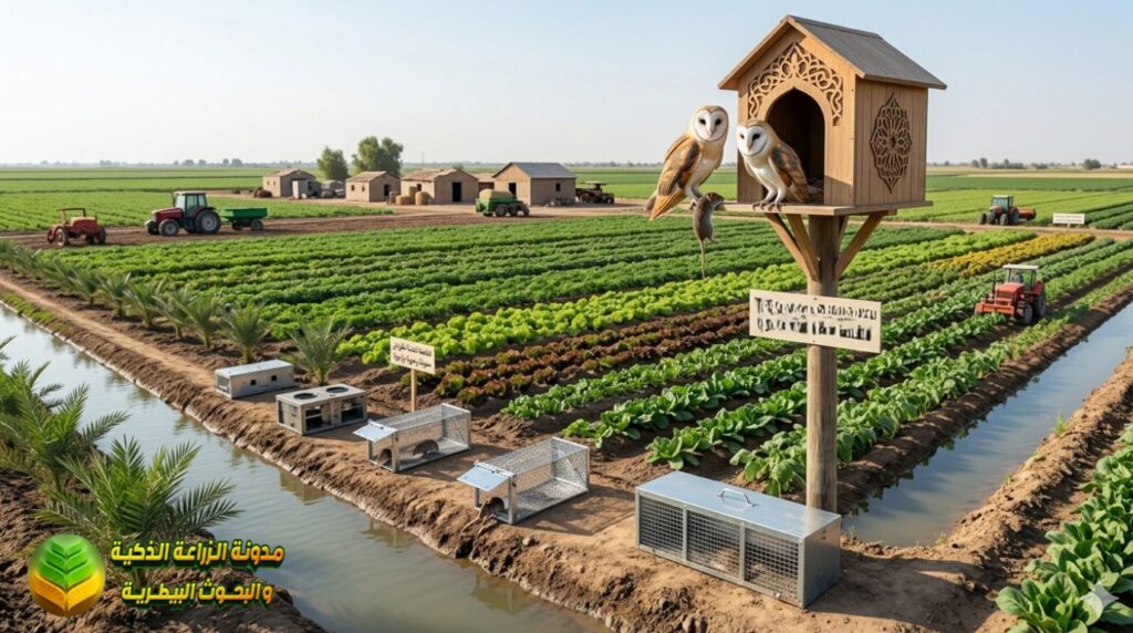 طرق مكافحة القوارض في الزراعة