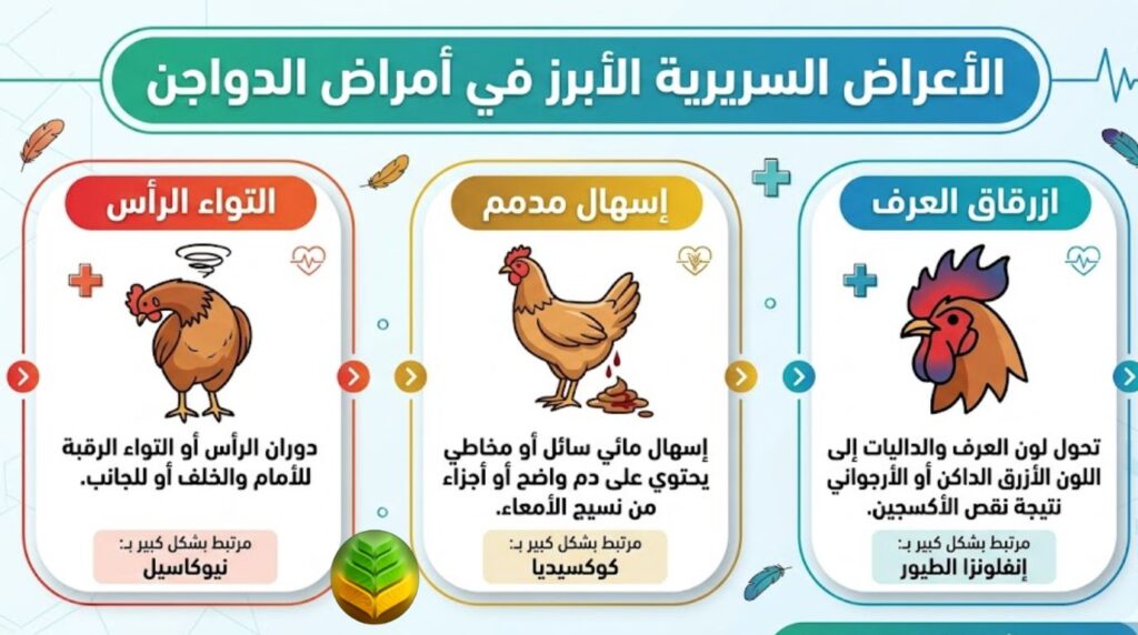علامات الخطر في الطيور
