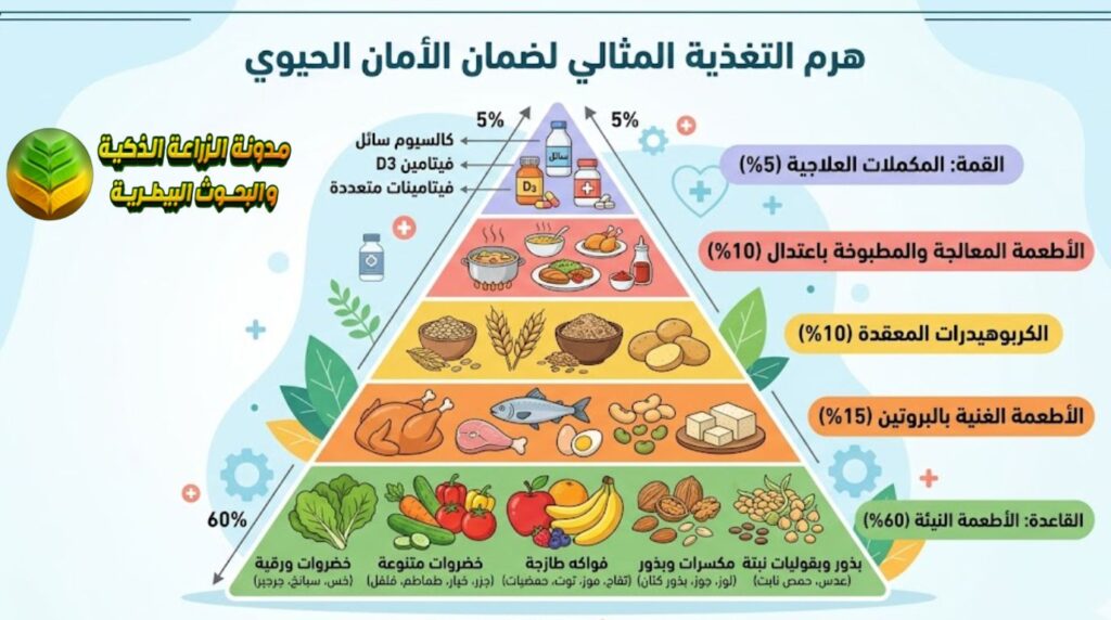 برامج تغذية وقائية لضمان الأمان الحيوي