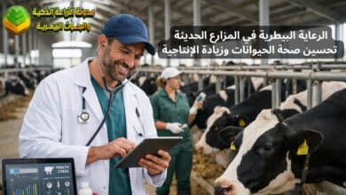 الرعاية البيطرية في المزارع الحديثة: دليل شامل لتحسين صحة الحيوانات وزيادة الإنتاجية