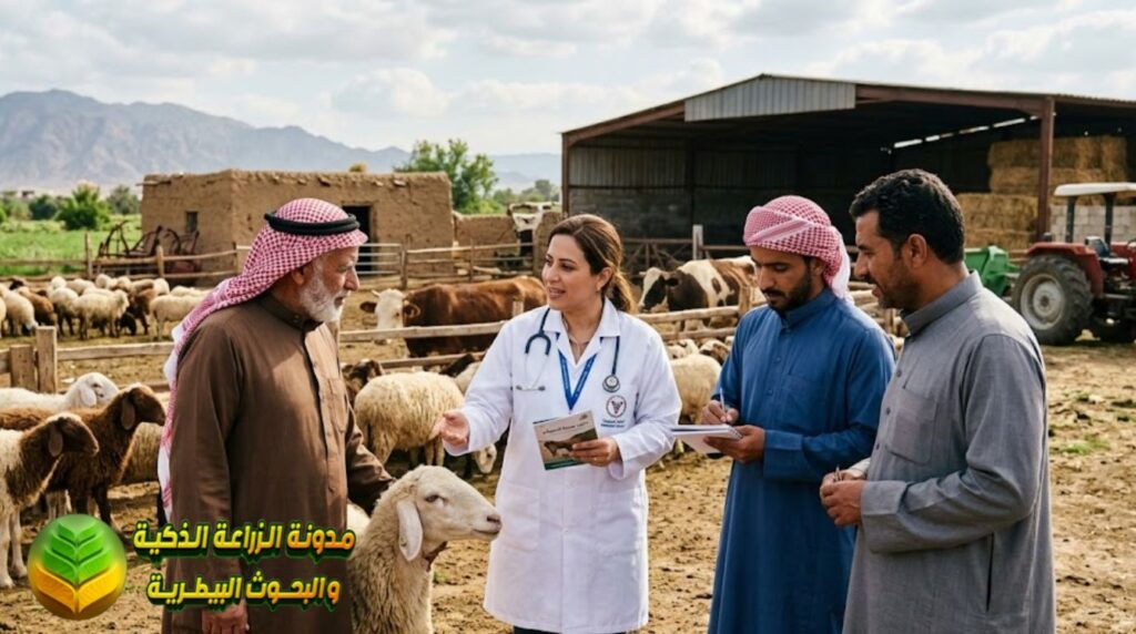 دور الطبيب البيطري في إدارة المزارع والرعية البيطرية