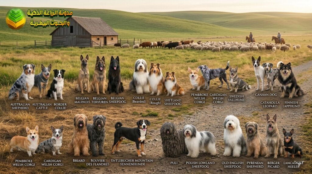سلالات كلاب الرعي