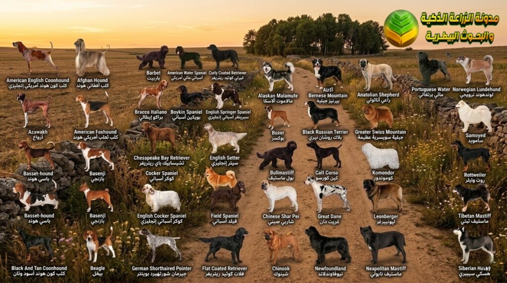 أنواع الكلاب الرفيقة