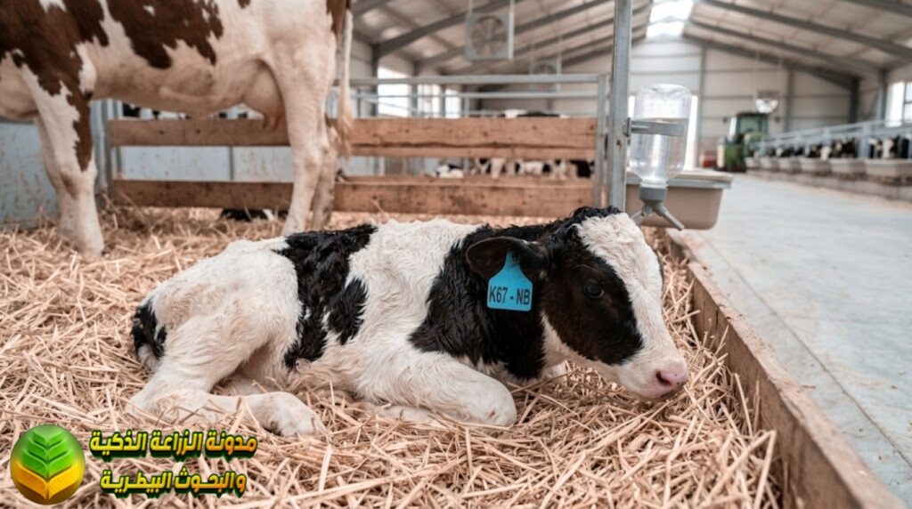 العجول تحت الأم