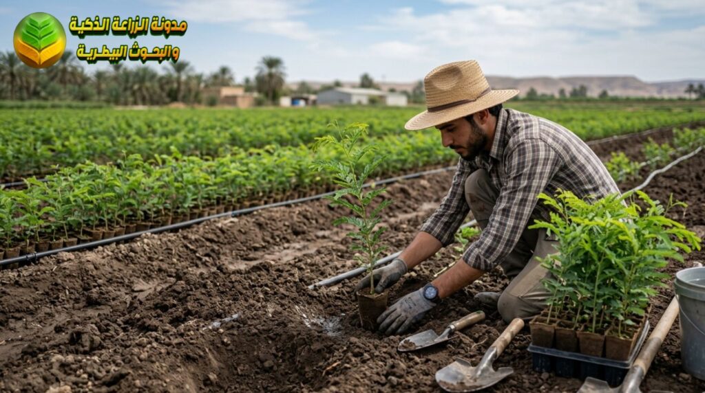 زراعة الاكاسيا بالشتلات