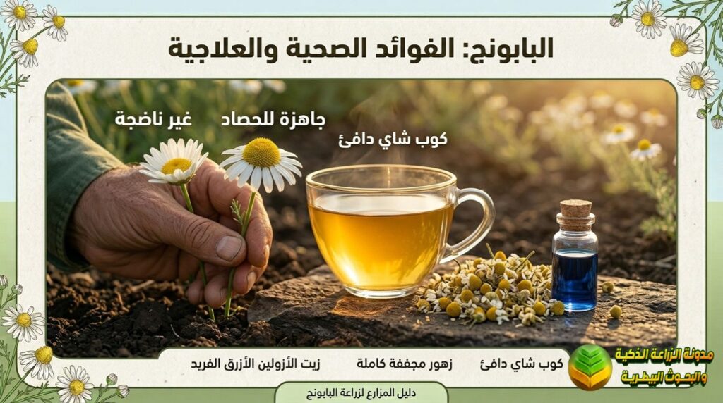 خصائص البابونج الطبي