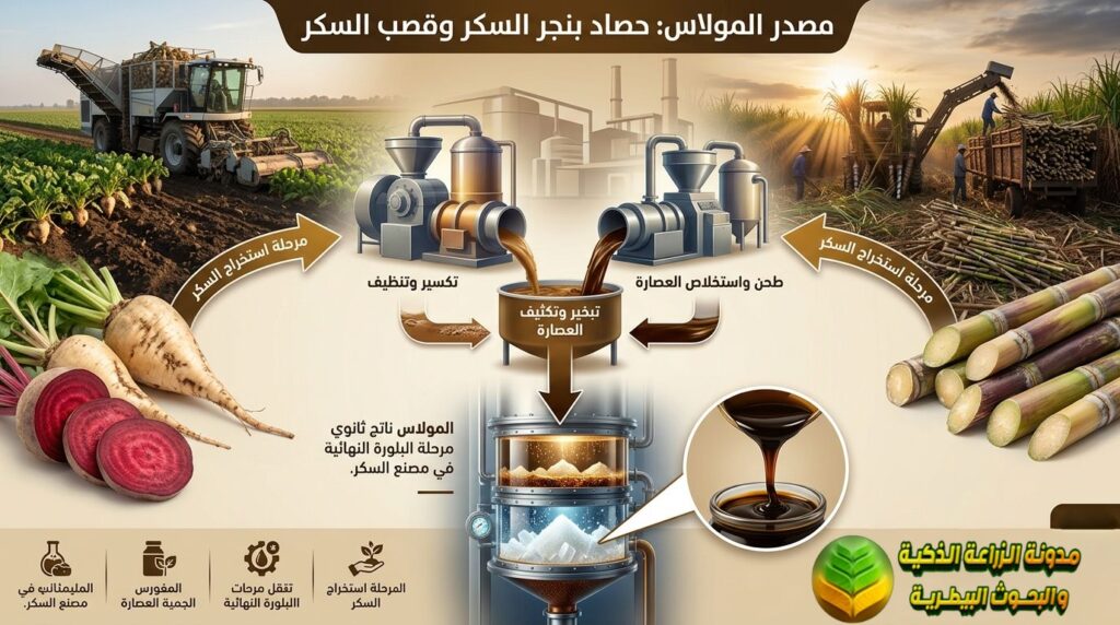 أنواع المولاس
