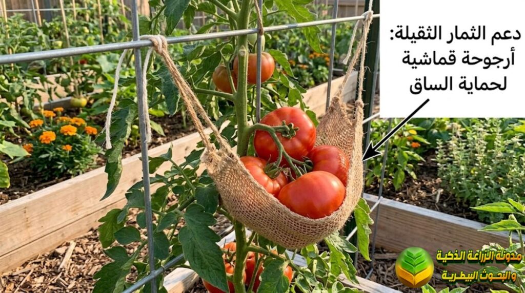 دعامات ثمار الزراعة العمودية