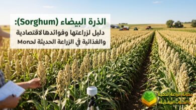 الذرة البيضاء (Sorghum): دليل لزراعتها وفوائدها الاقتصادية والغذائية في الزراعة الحديثة