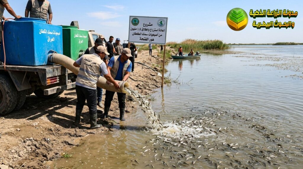 تربية سمك الكطان