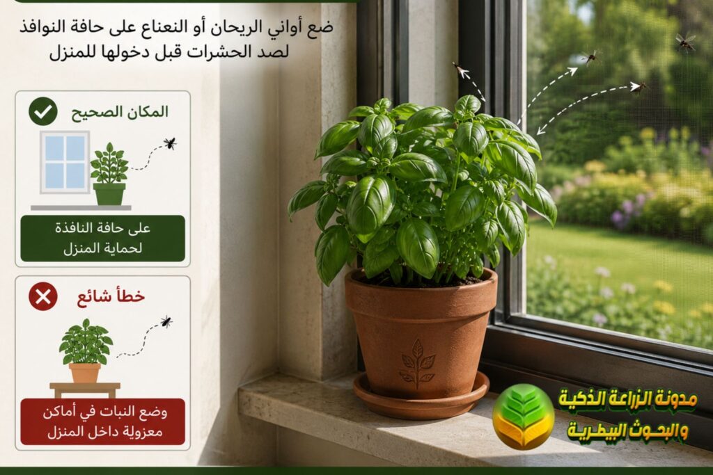 أخطاء تقلل فعالية النباتات الطبيعية الطاردة للحشرات
