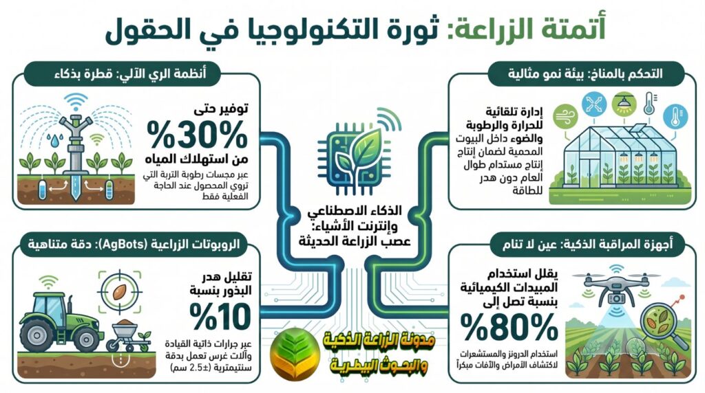 أبرز تطبيقات أتمتة الزراعة ونتائجها العملية