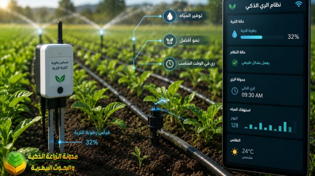 أنظمة ري الزراعة الذكية