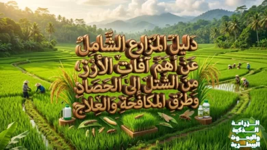 دليل المزارع الشامل عن أهم آفات الأرز من الشتل إلى الحصاد وطرق المكافحة والعلاج
