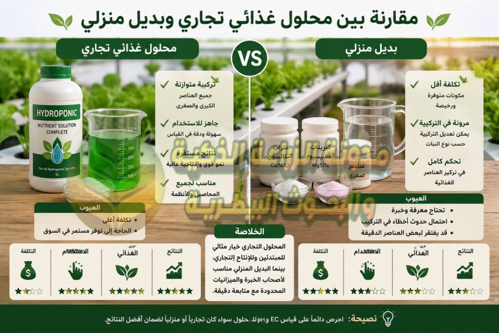 الأسمدة القابلة للذوبان في الماء للزراعة المائية