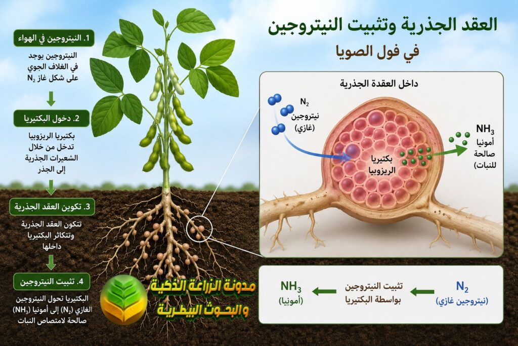 العقد الجذرية وتثبيت النيتروجين