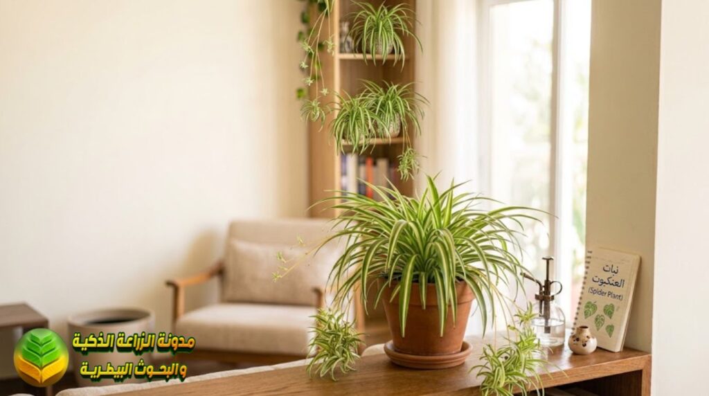 نبات العنكبوت (Spider Plant)