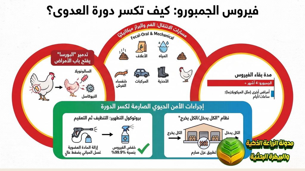 انتقال و أعراض مرض الجمبورو مقارنة بامراض اخرى