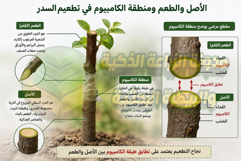 عملية التطعيم والتحام الأنسجة