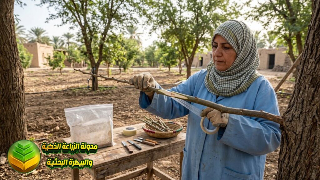 التطعيم بالتركيب أو اللسان