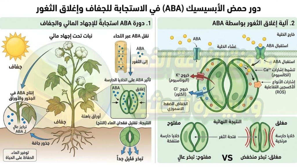 حمض الأبسيسيك (ABA - Abscisic Acid)
