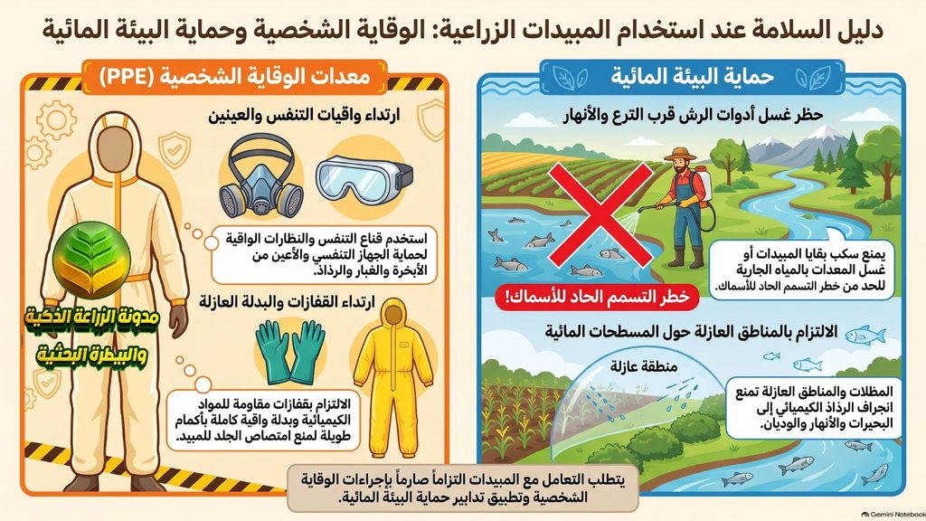 دليل السلامة الميدانية لمبيدات أوكسي كلور النحاس