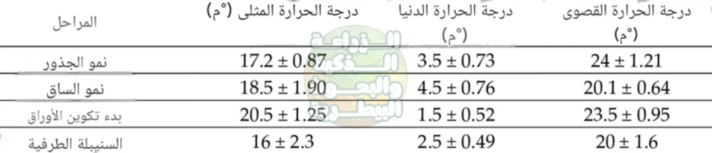 الظروف المناخية المناسبة عند زراعة القمح